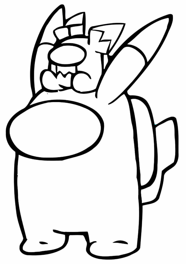 Desenhos Among Us para colorir