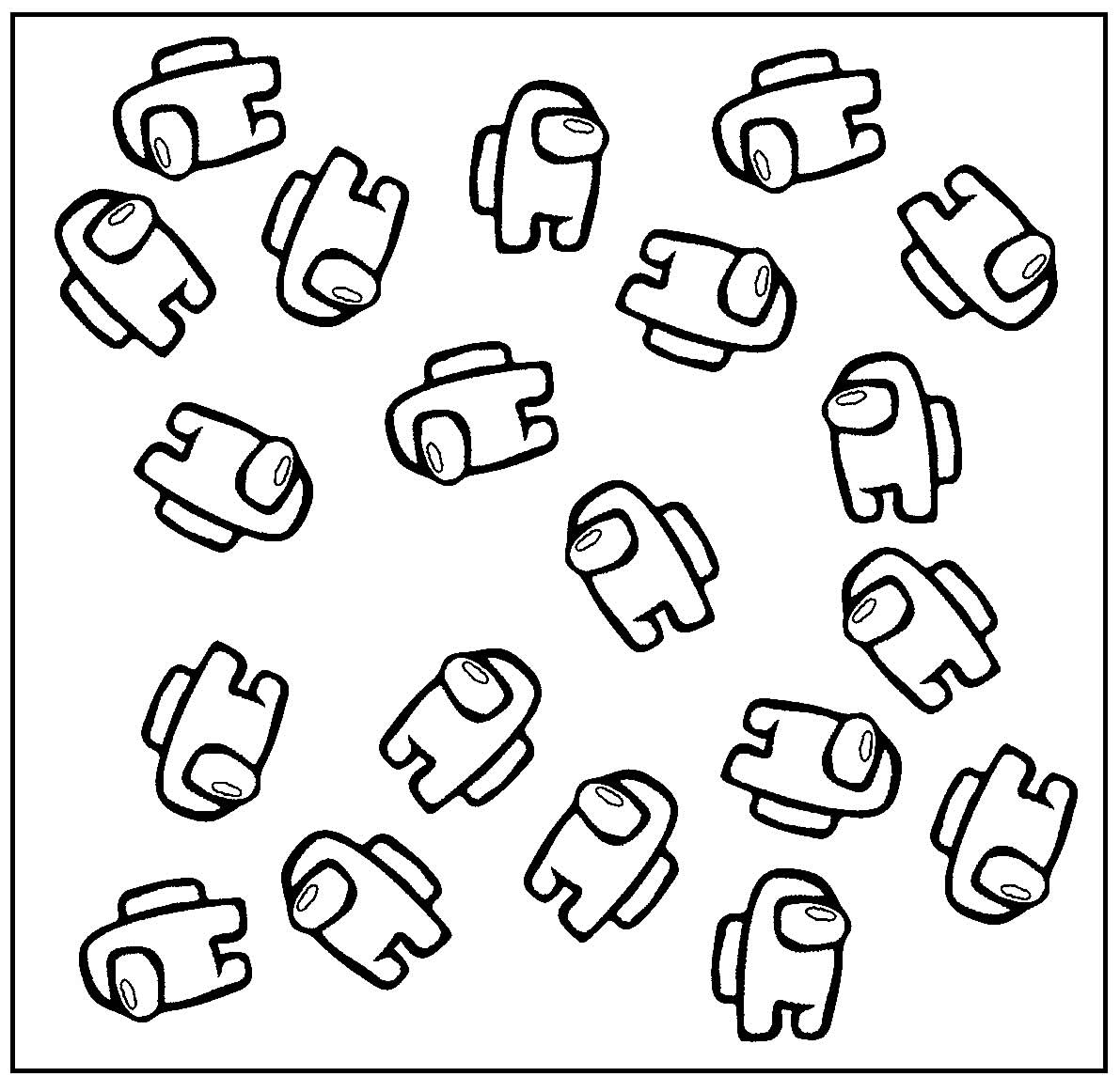 50+ Desenhos Among Us para colorir - Dicas Práticas
