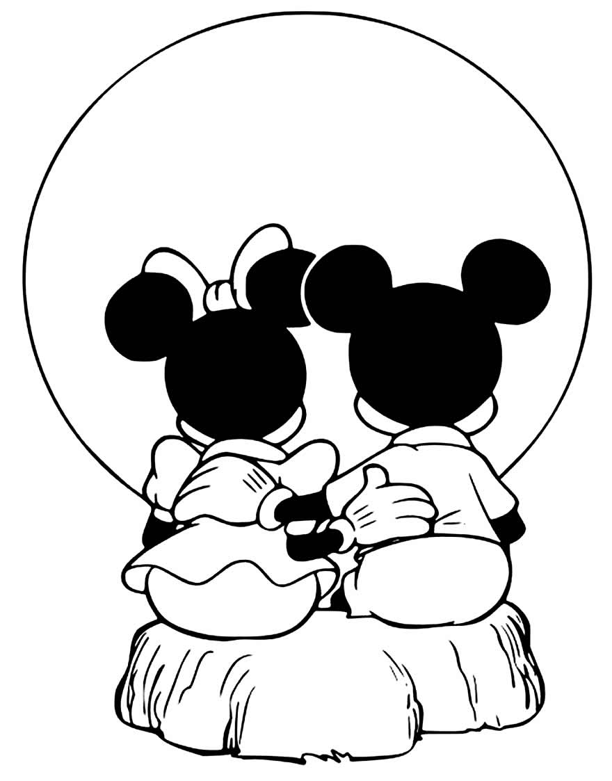 Desenhos Mickey para colorir