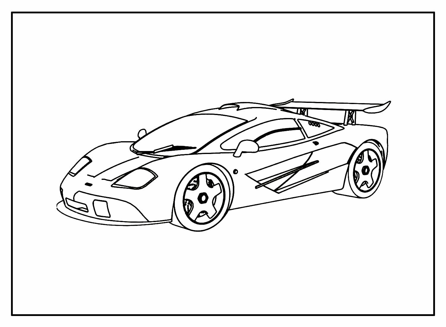 Desenhos de Carros para colorir