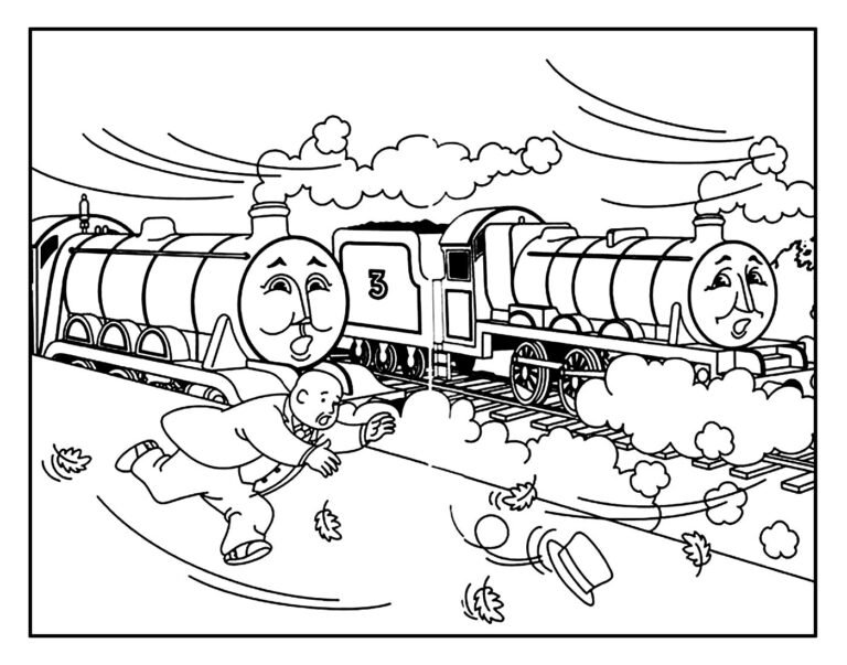 30+ Desenhos para colorir de Thomas e Seus Amigos - Dicas Práticas