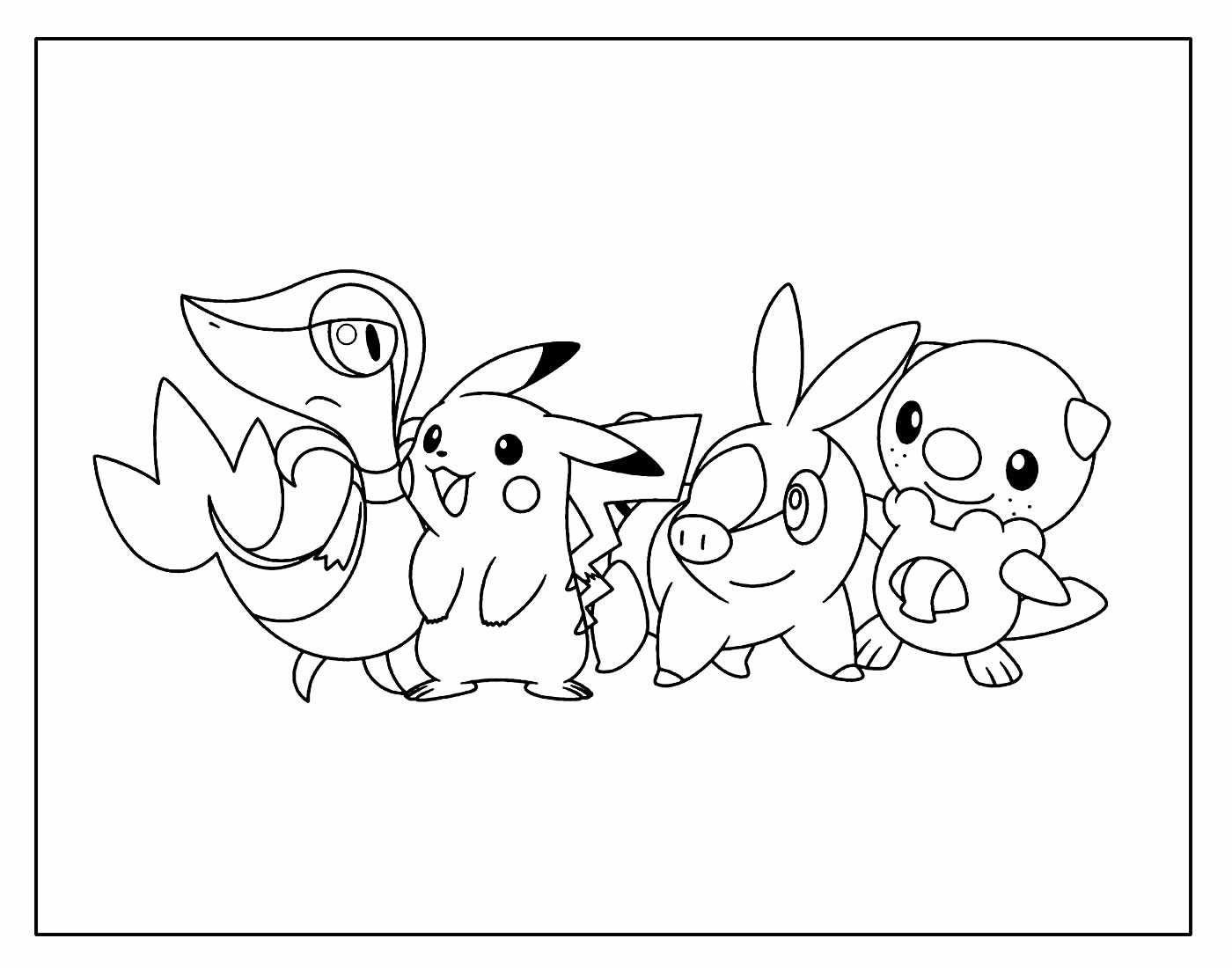 Desenho Pokemon Colorir