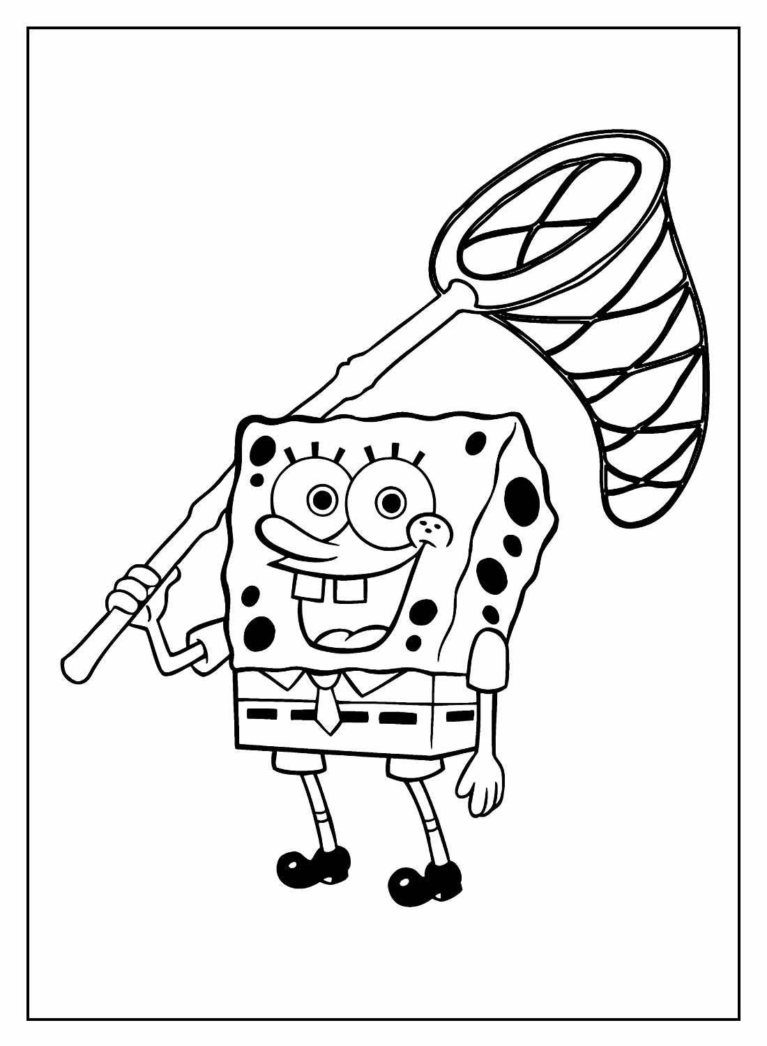 Desenhos Bob Esponja para colorir