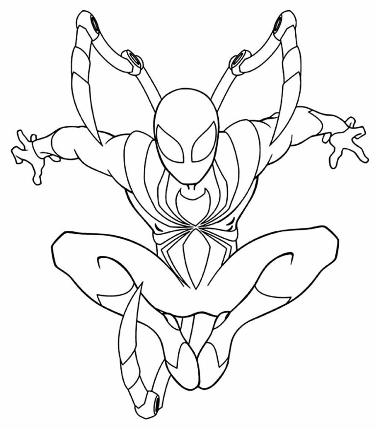 50+ Desenhos para colorir do Homem-Aranha - Dicas Práticas