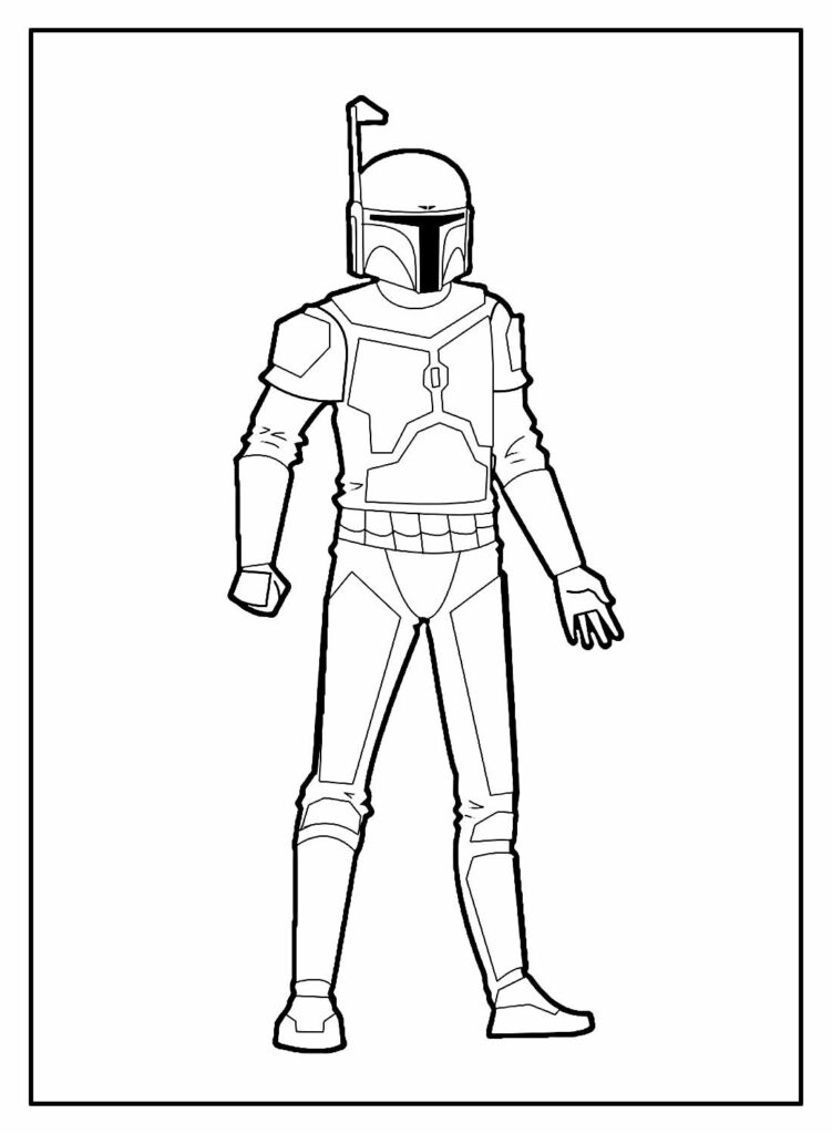 Desenhos Mandalorian