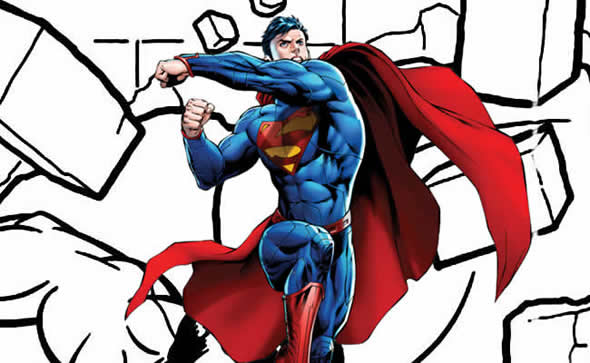 Desenhos para colorir de Super-Homem