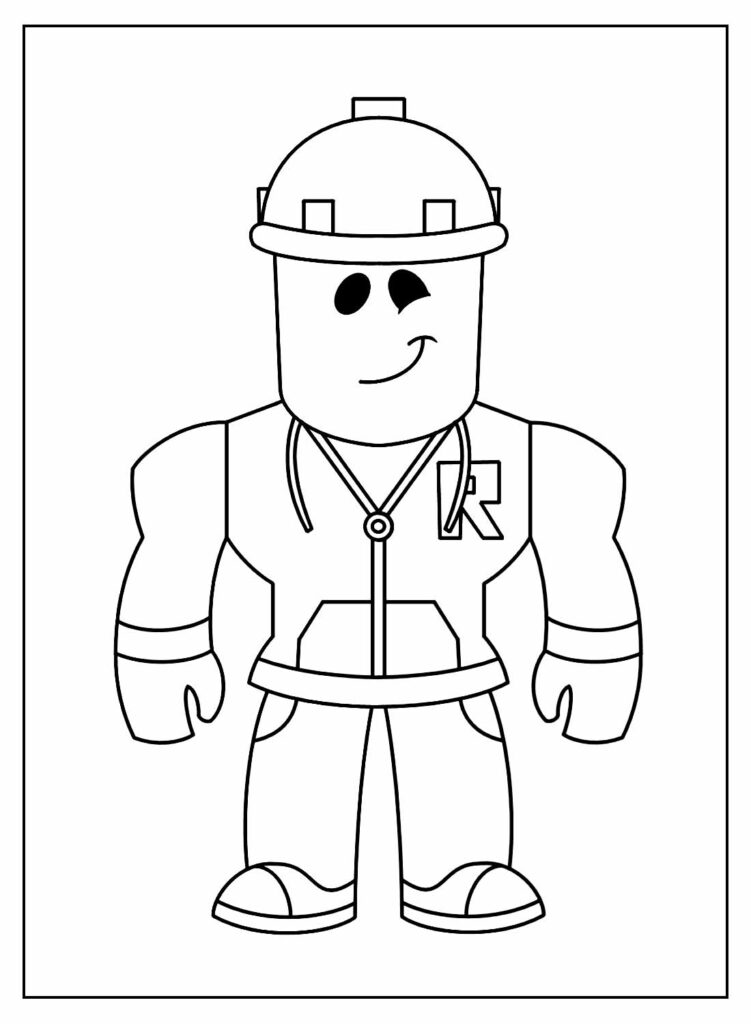 30+ Desenhos para colorir de Roblox - Dicas Práticas