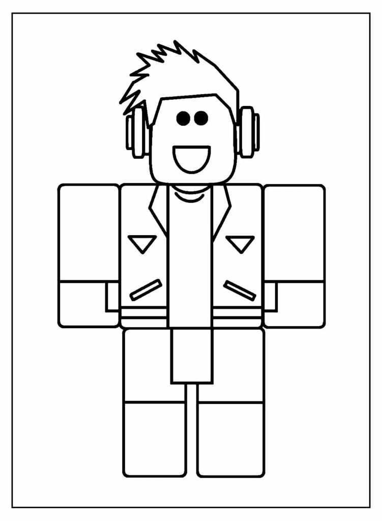 50+ Desenhos para colorir de Roblox - Dicas Práticas  Desenhos para  colorir, Desenhos de apaixonados, Folhas para colorir