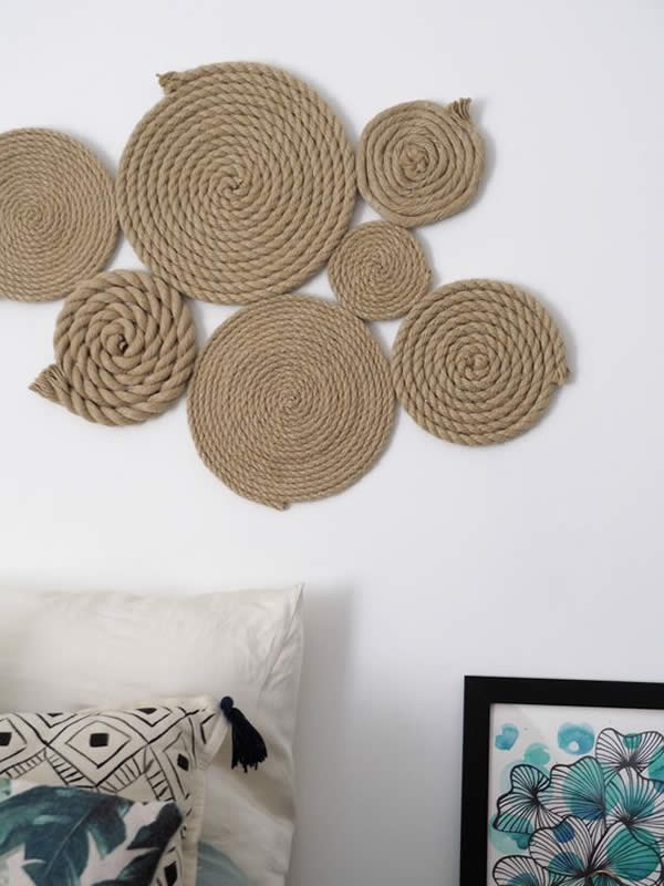 Decoração com Sisal e Cordas