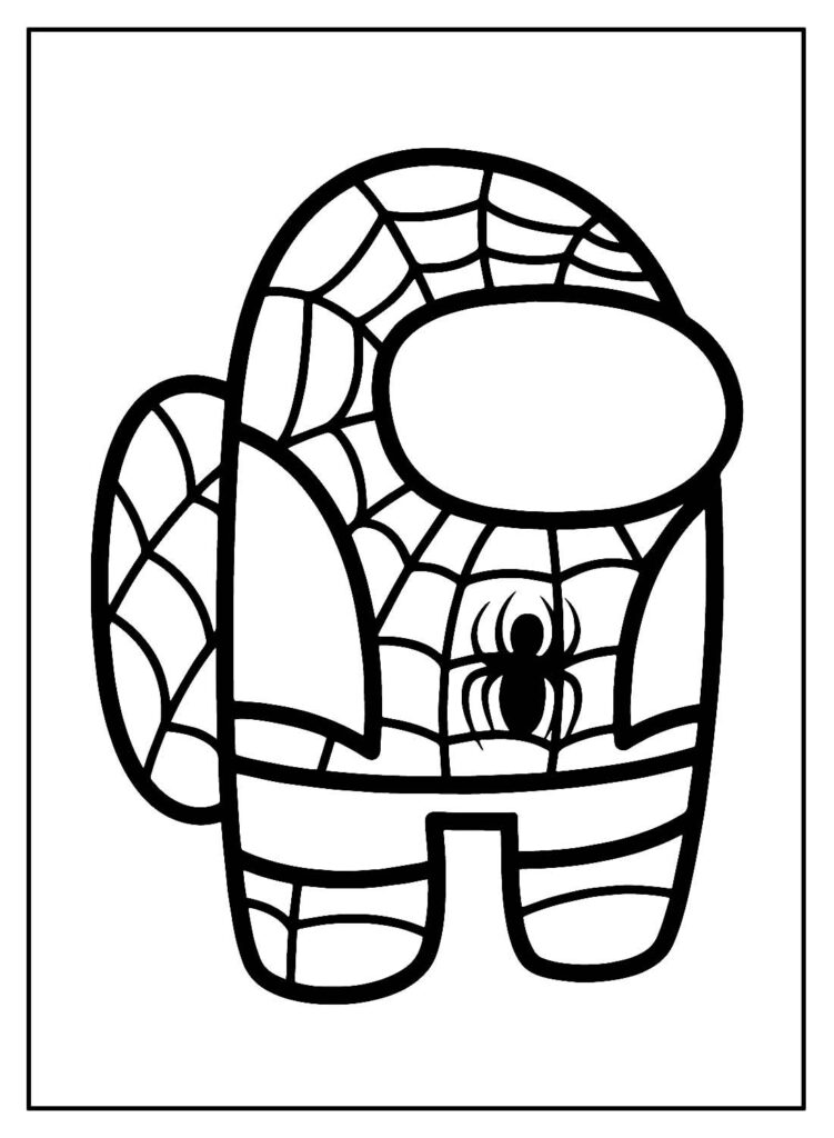 Desenhos para colorir Among Us