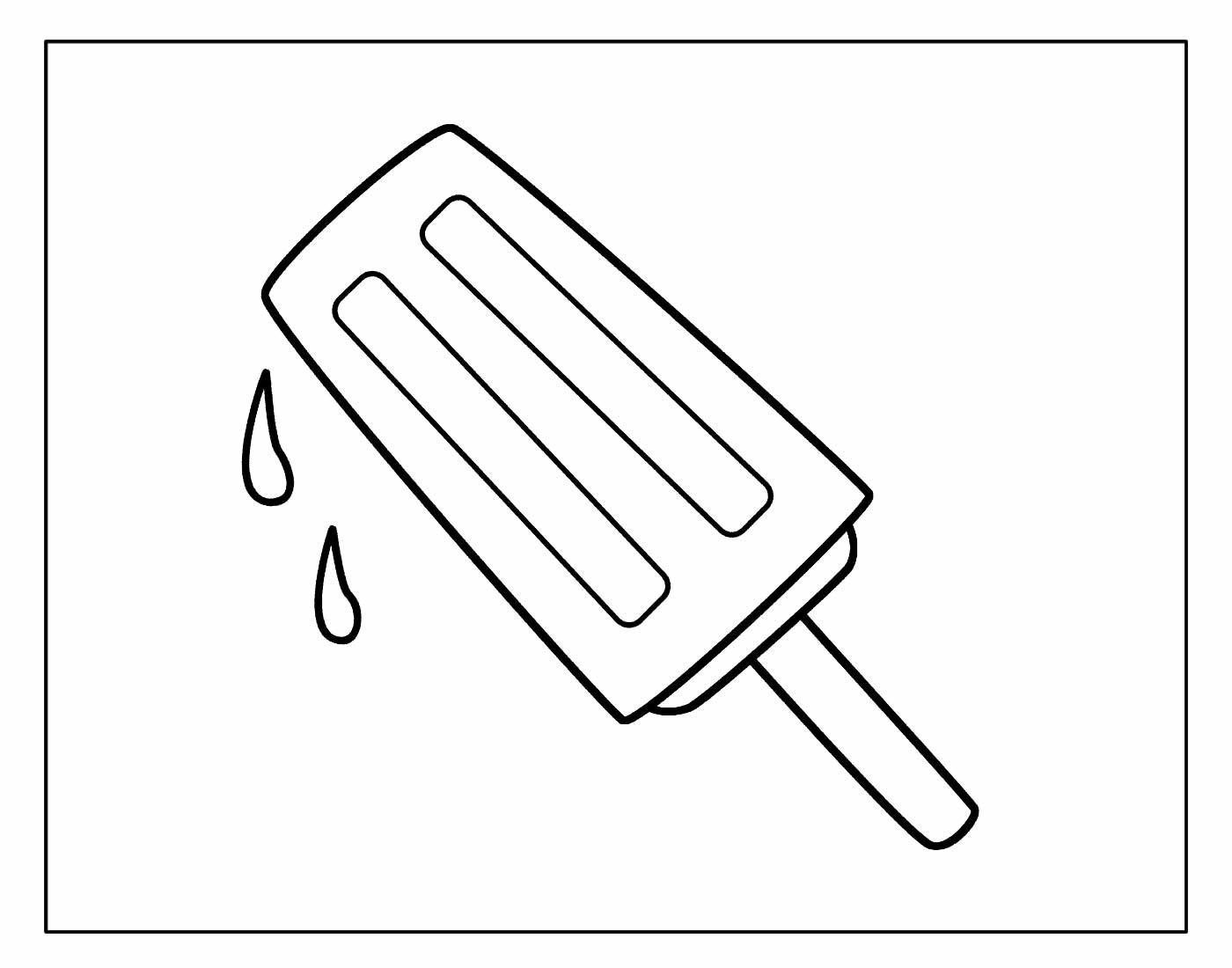 30+ Desenhos para colorir de Picolé - Dicas Práticas