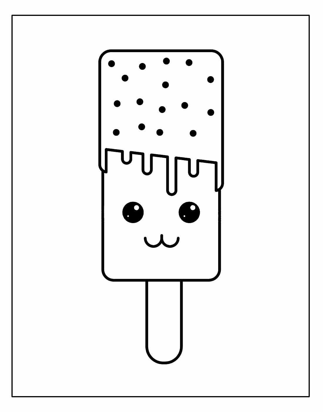 30+ Desenhos para colorir de Picolé - Dicas Práticas