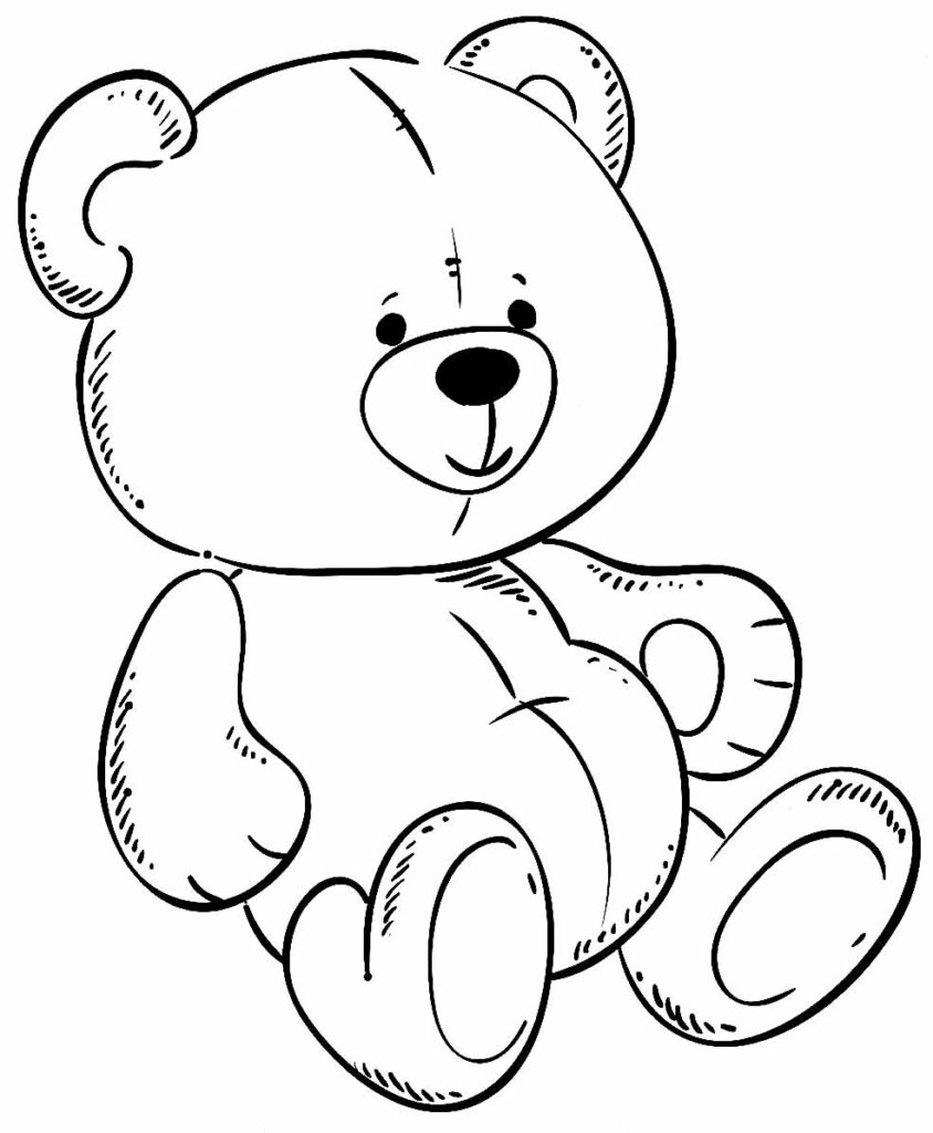 50+ Desenhos para colorir de Ursinho - Dicas Práticas