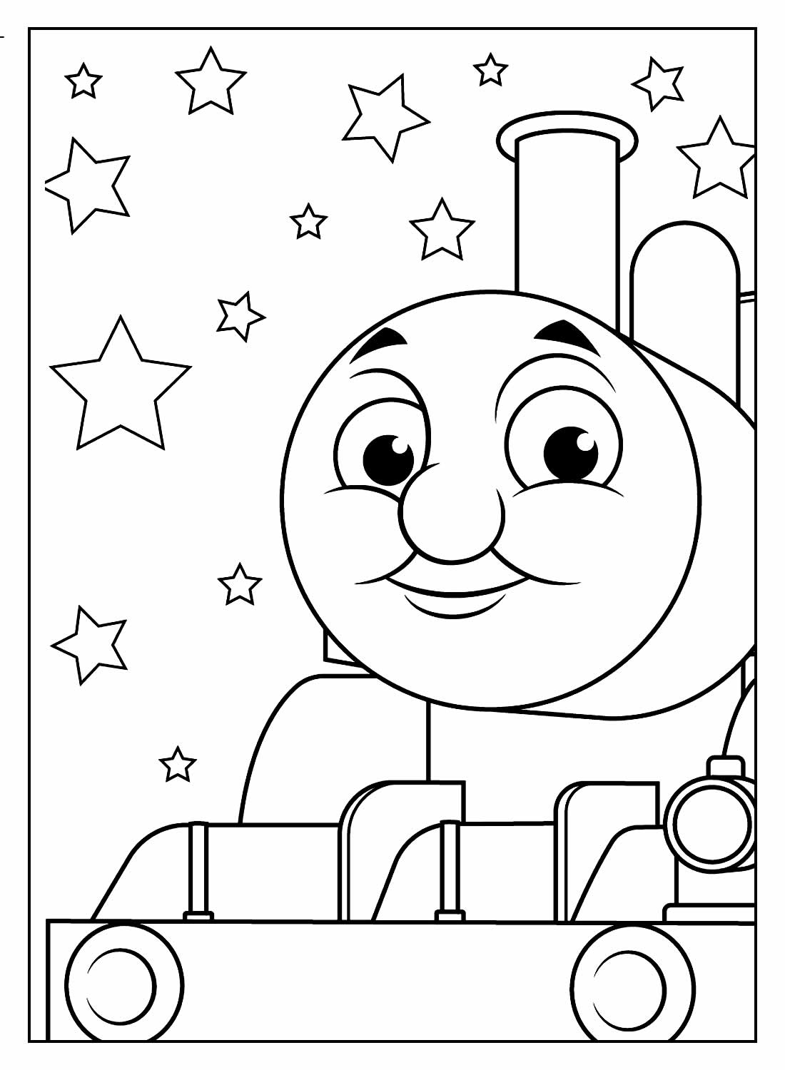 Desenhos Thomas e Seus Amigos Colorir
