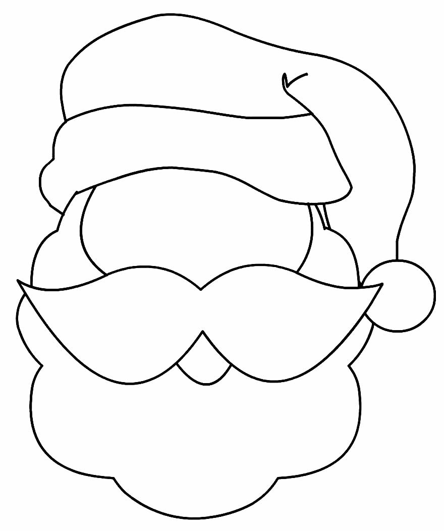 Moldes de Papai Noel para Feltro, Papel e EVA - Dicas Práticas