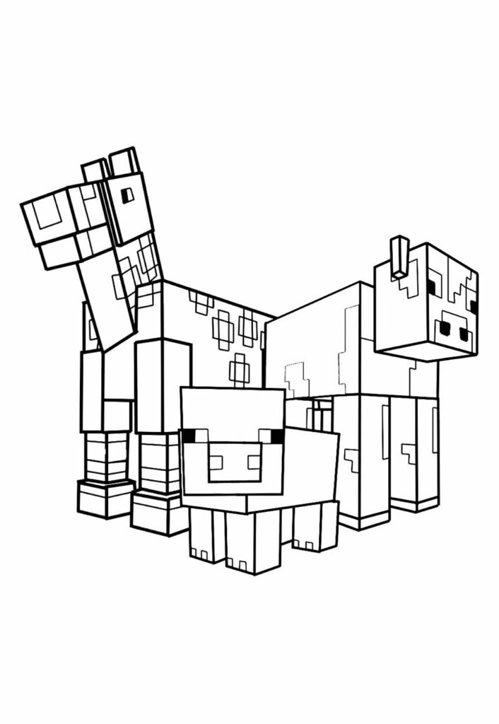 Desenho Minecraft
