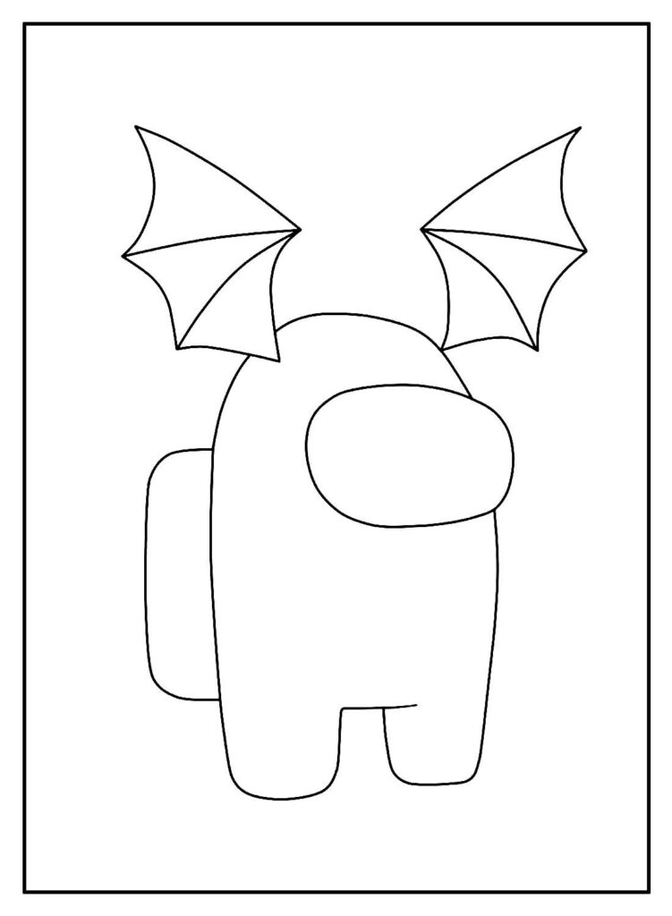 Desenhos Colorir Among Us