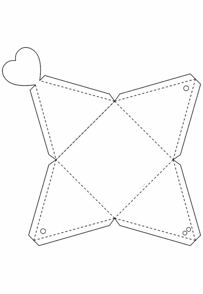 Caixinha Molde Pirâmide