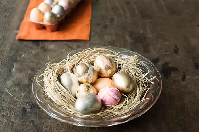 Decoração com Cascas de Ovos