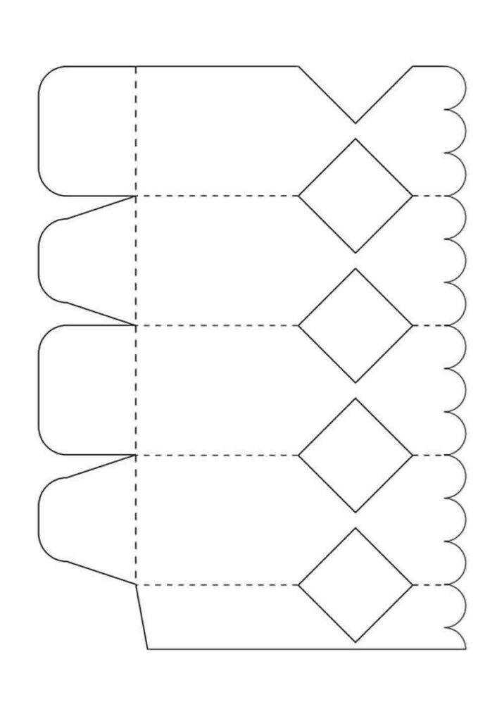 Moldes de Caixa de Papel