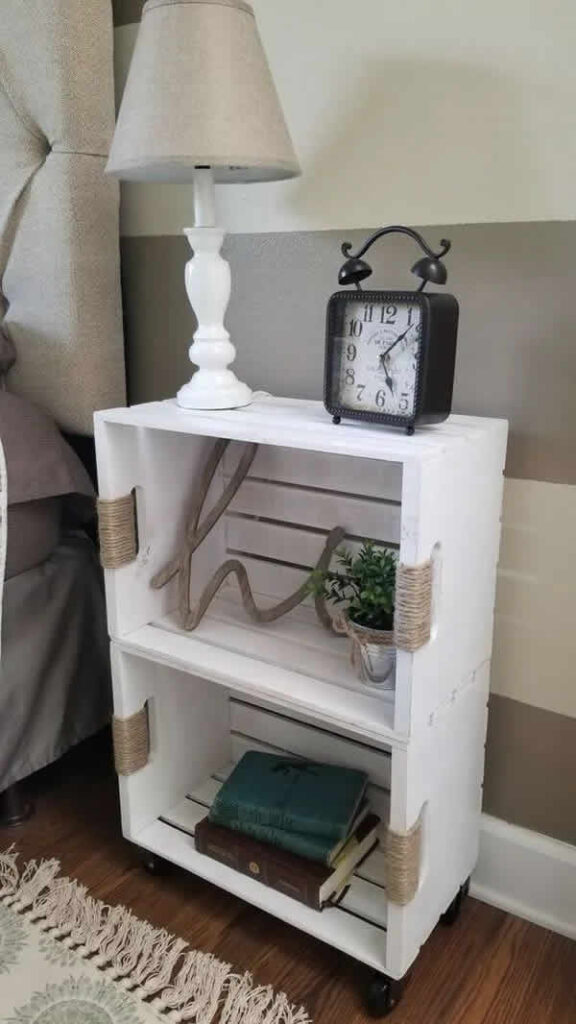 Decoração para a Casa com Caixotes de Madeira