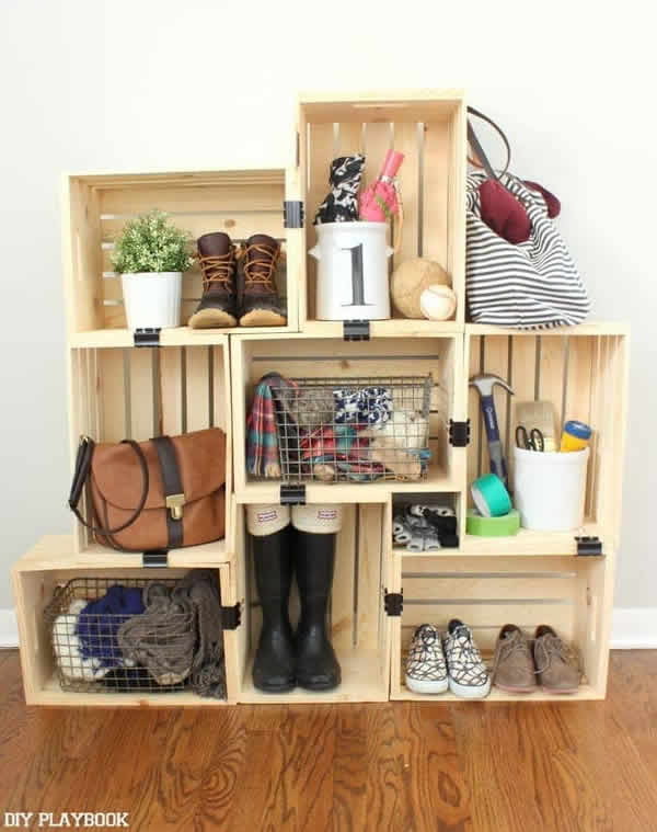Ideias de Decoração com Caixotes de Feira