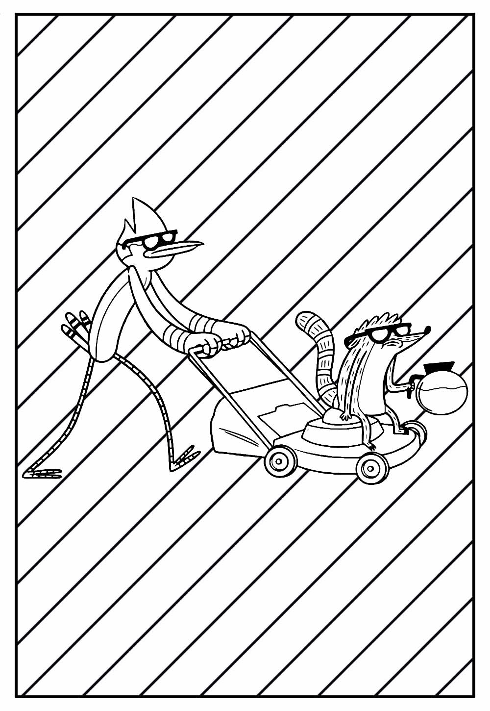 Desenhos de Apenas um Show para colorir