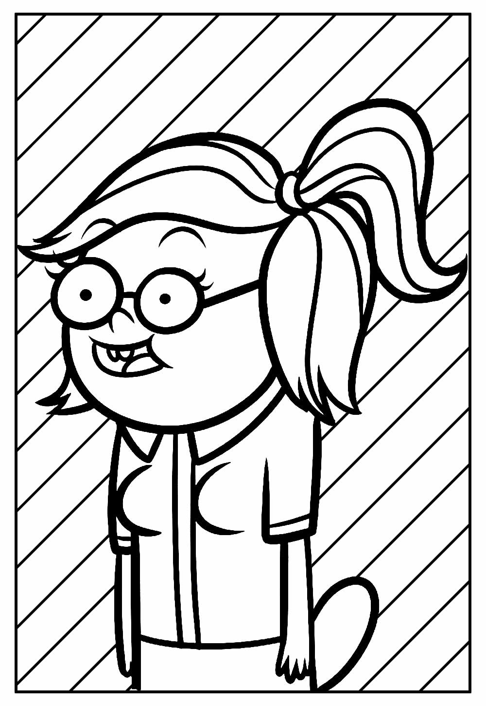 Desenhos de Apenas um Show para colorir