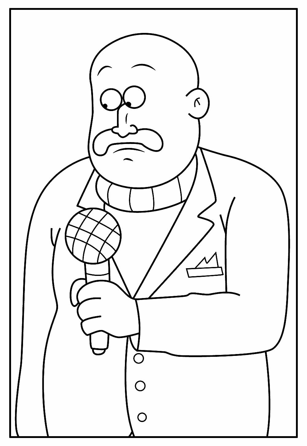 Desenho de Apenas um Show para imprimir