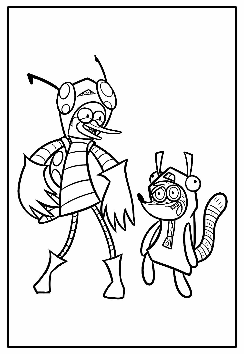 Desenho para pintar de Apenas um Show