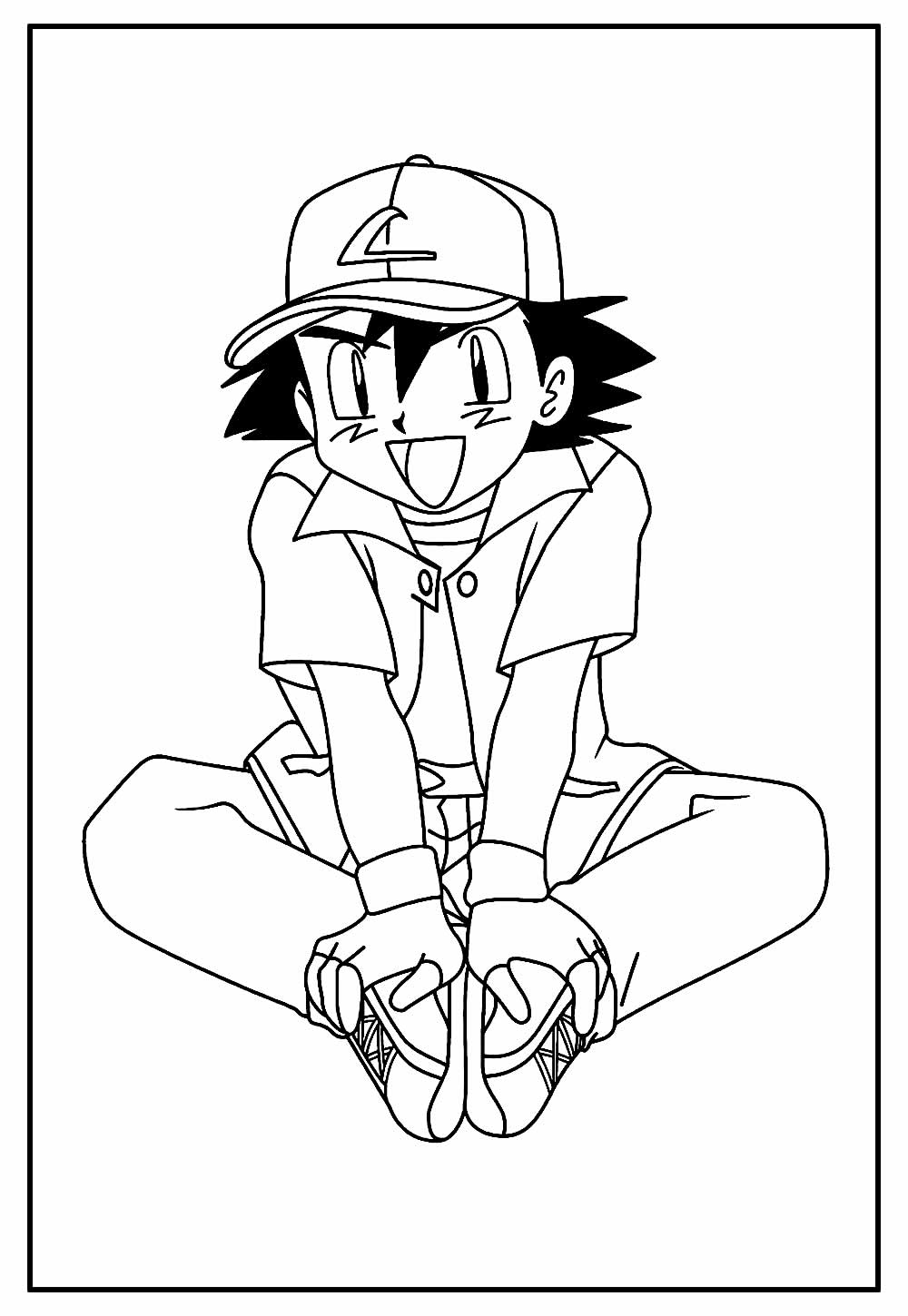 Desenho de Ash