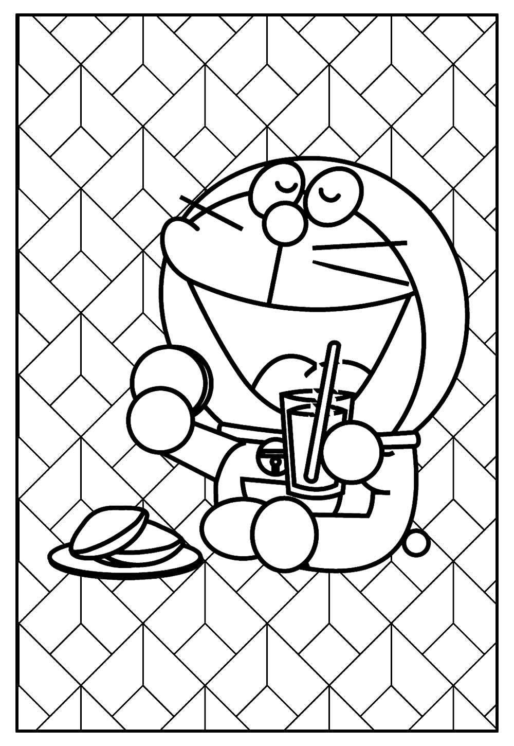 Desenhos do Doraemon para colorir