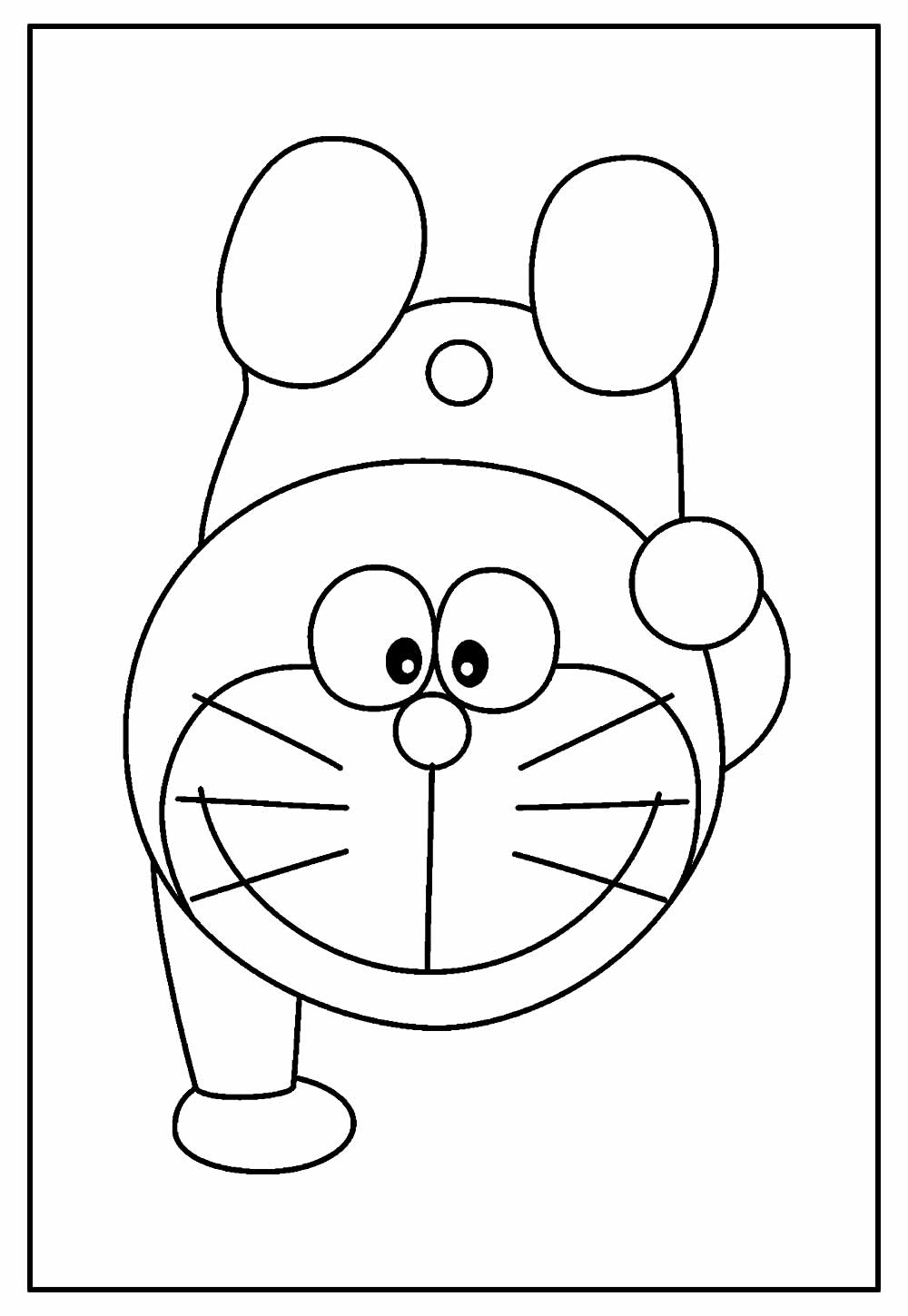 Doraemon - Desenhos para Colorir - Brinquedos de Papel