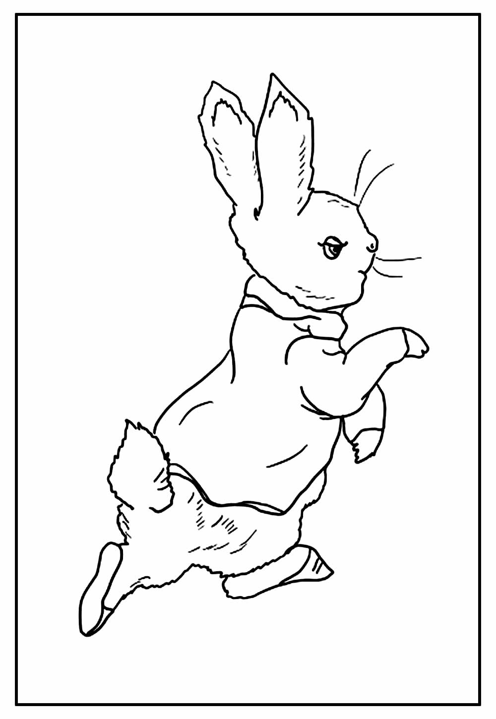 Desenho de Coelhinho para colorir