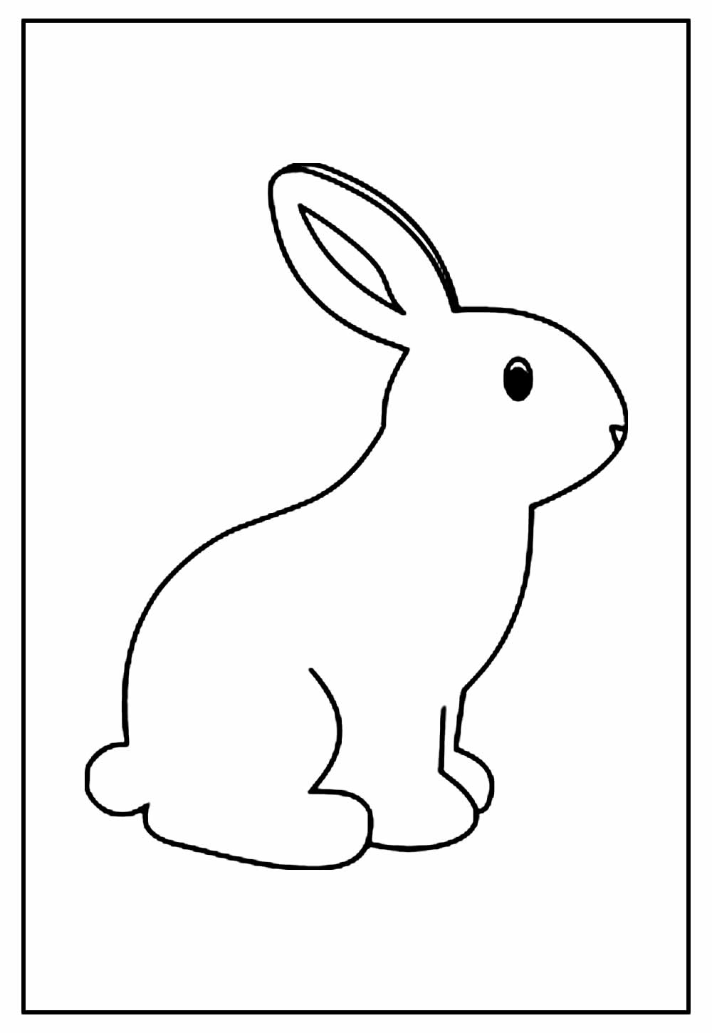 Desenho de Coelhinho para colorir