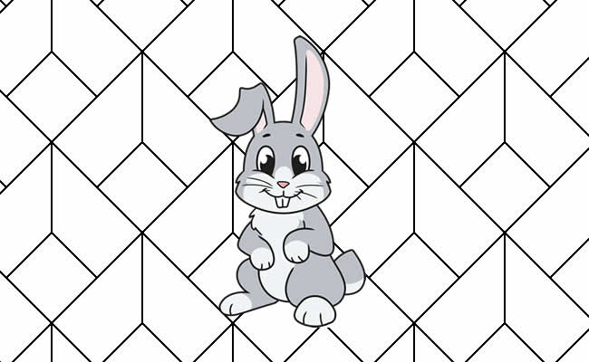 Desenhos de Coelhinhos para colorir