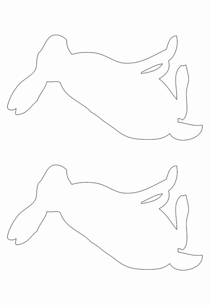 Moldes de Coelhinhos de Páscoa