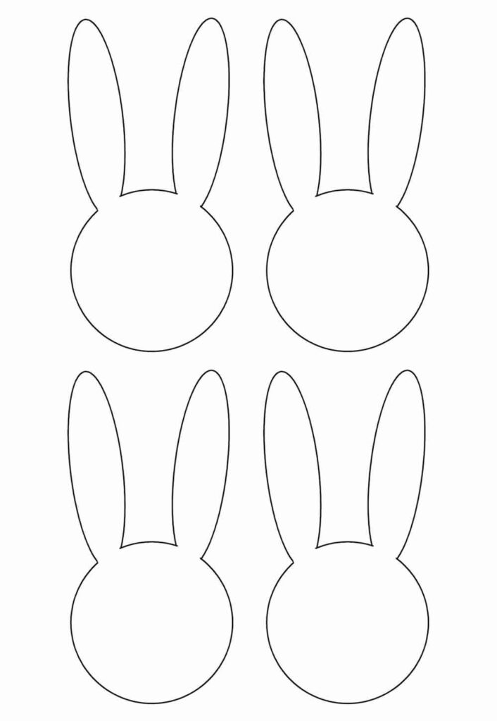 Moldes de Coelhos de Páscoa