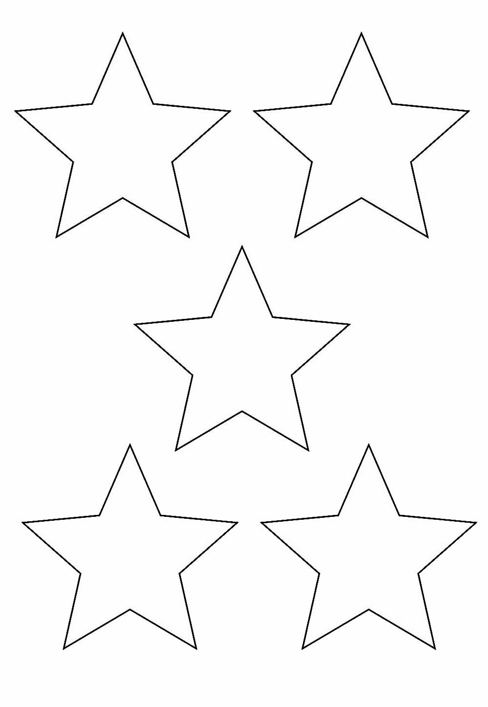 Moldes de Estrelas
