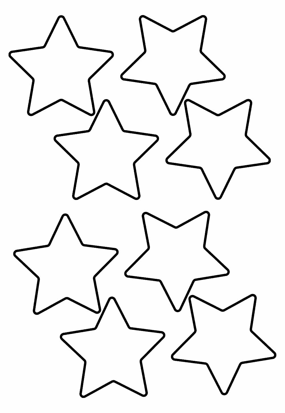 Moldes de Estrelas