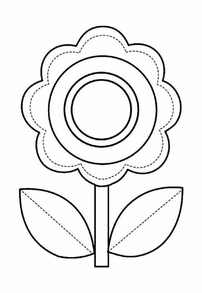 Flor - Molde