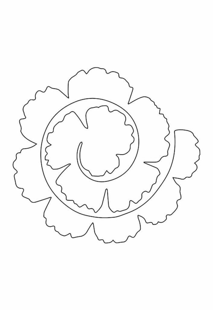Flor - Molde