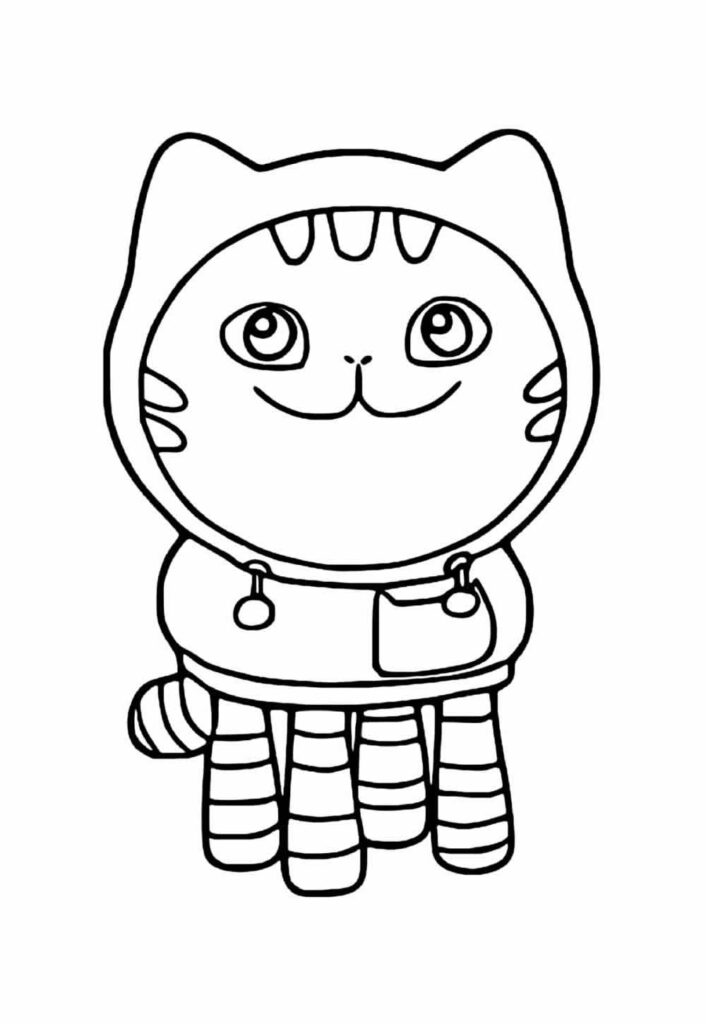 Desenho Casa Mágica da Gabby Colorir