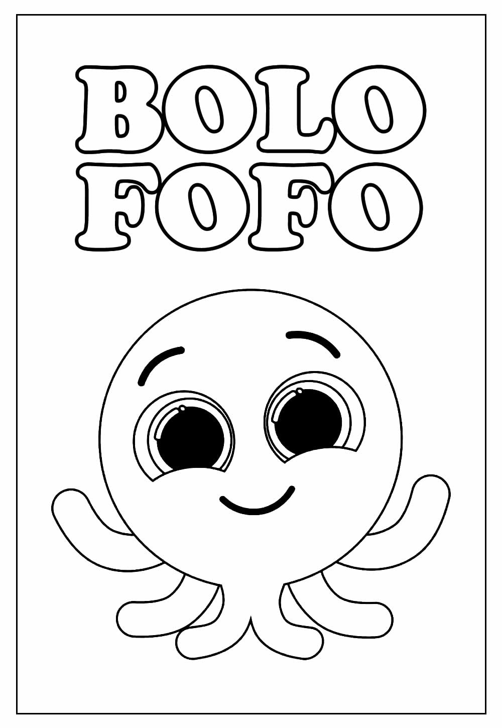 desenho bolofofos para colorir 17  Colorir, Desenhos para colorir, Desenhos