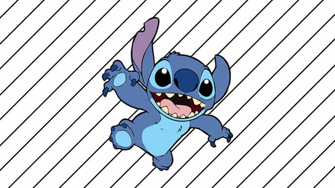 Desenhos de Stitch para colorir