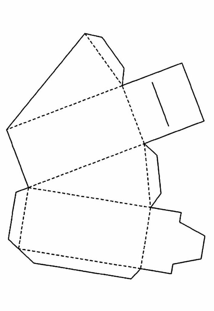 Molde de Caixa de Papel