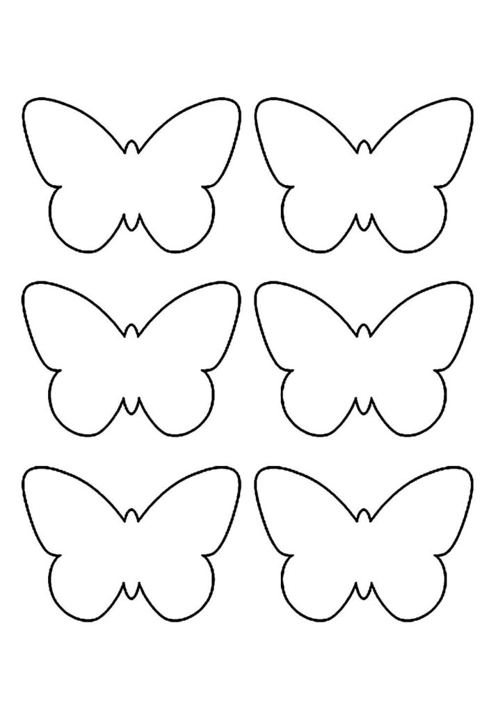 Molde de Borboleta
