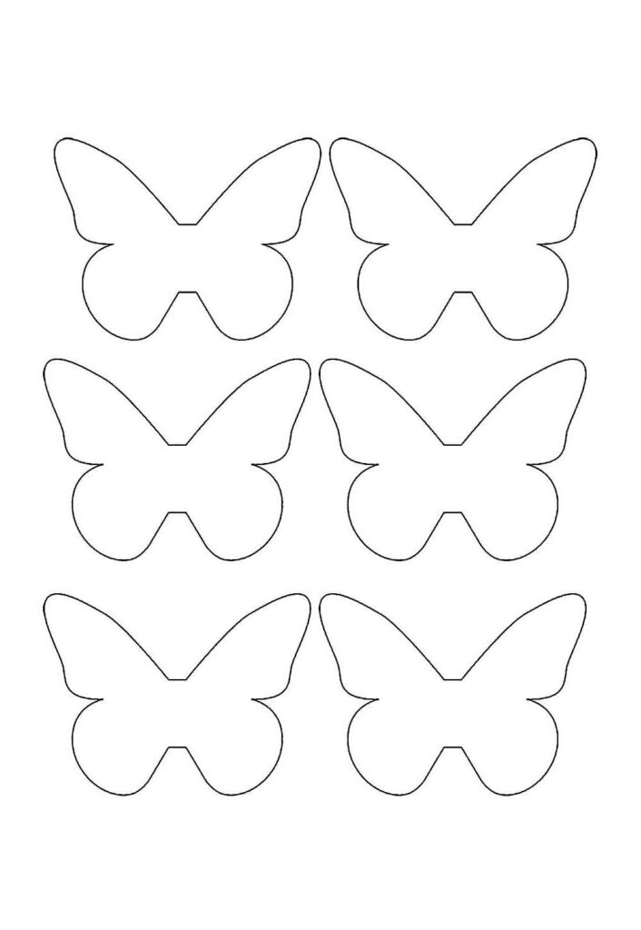 Molde de Borboletas