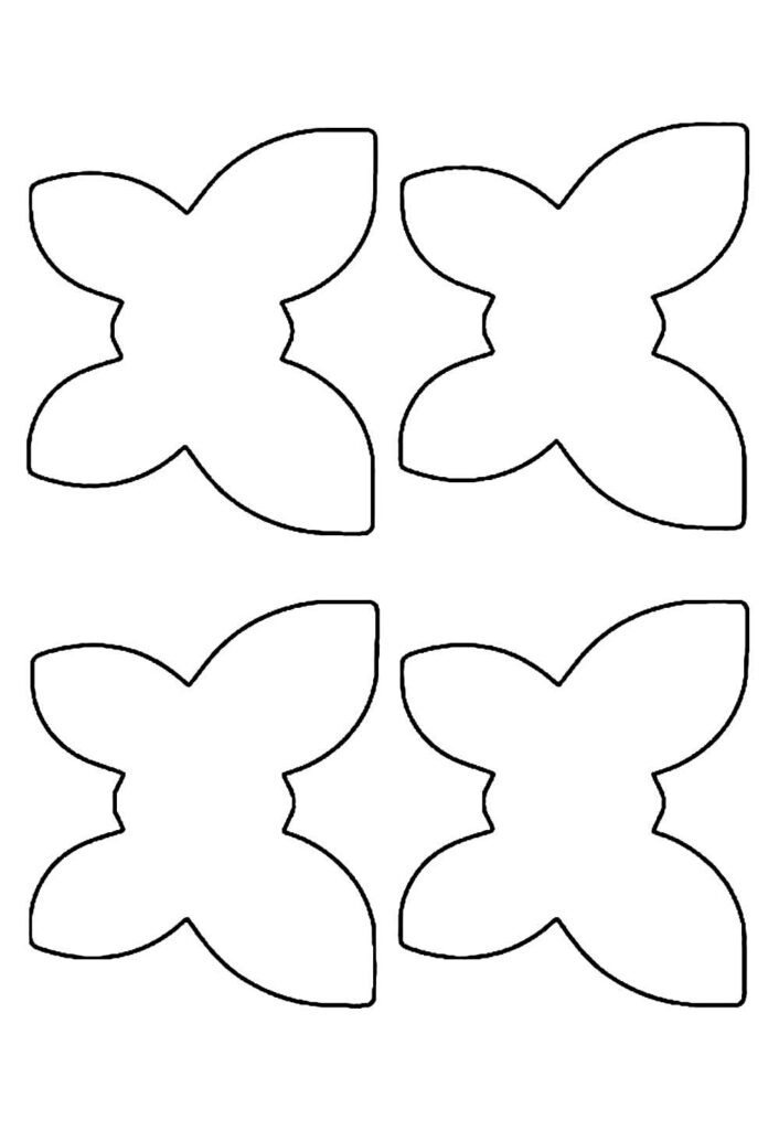 Molde de Borboletas