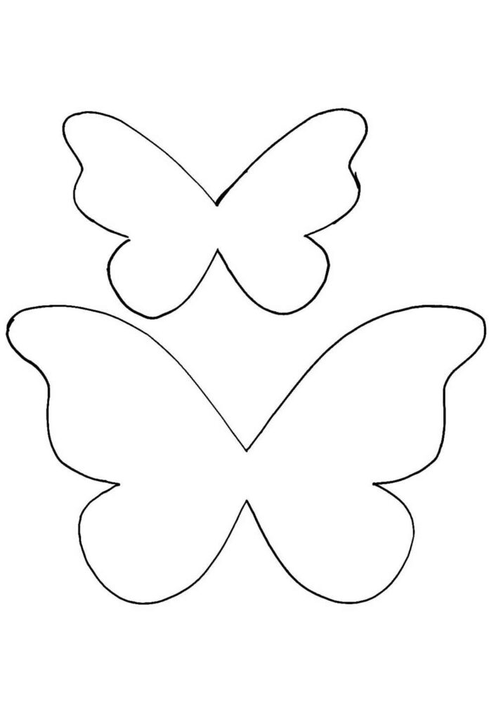 Molde de Borboletas